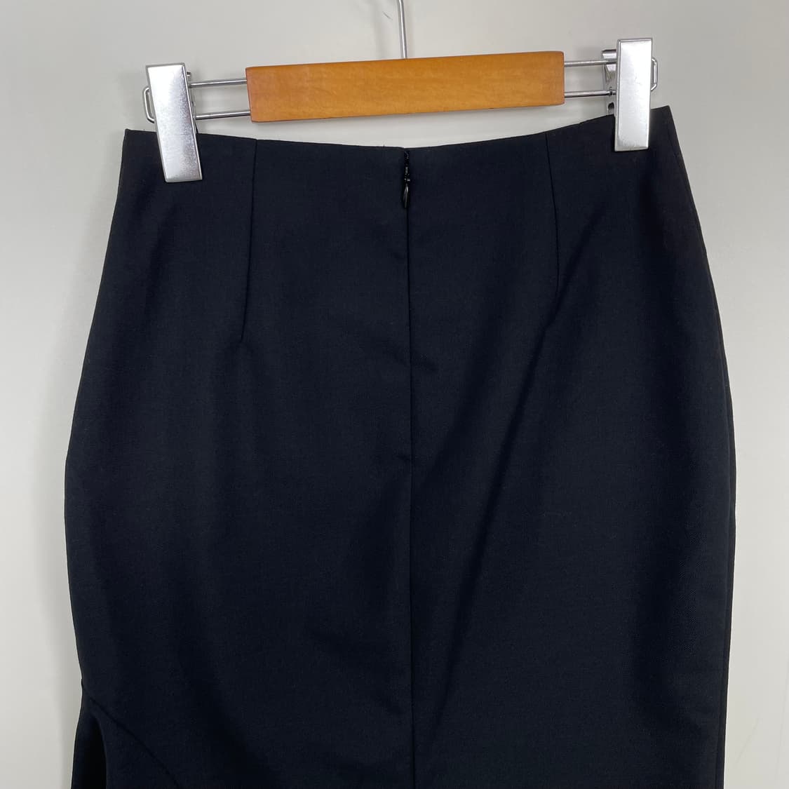 발렌시아가 언발란스 스커트 블랙 상품이미지6