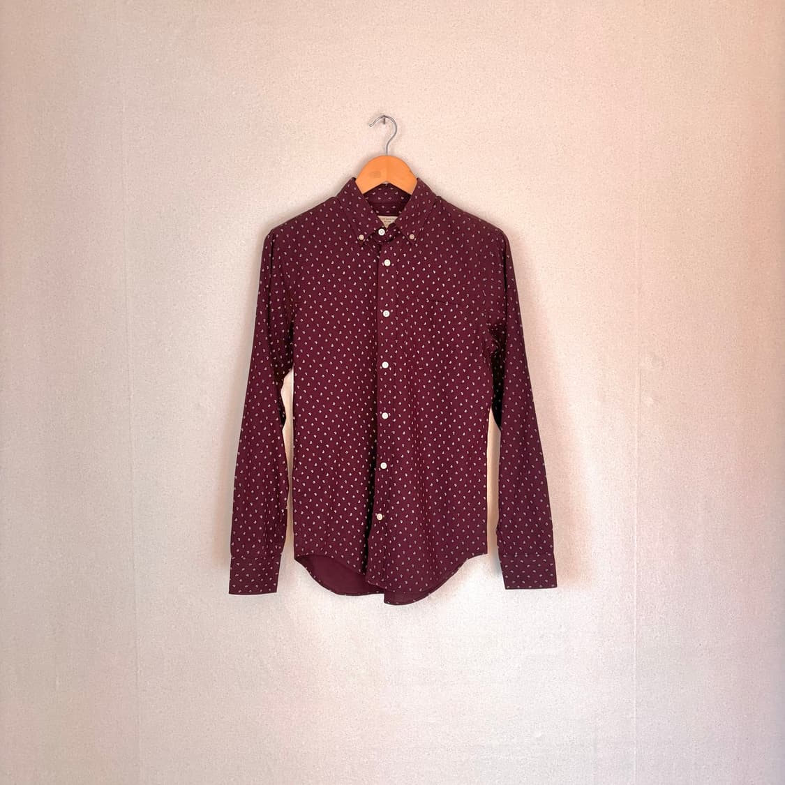 클럽모나코 XS 슬림핏 캐주얼 패턴 셔츠 미니멀 실루엣 상품이미지6