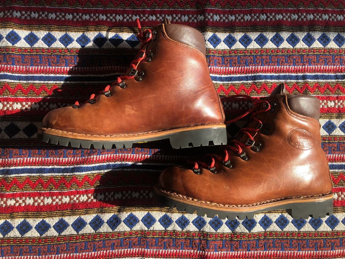 코오롱 스포츠 통가죽 등산화 270 상품이미지4