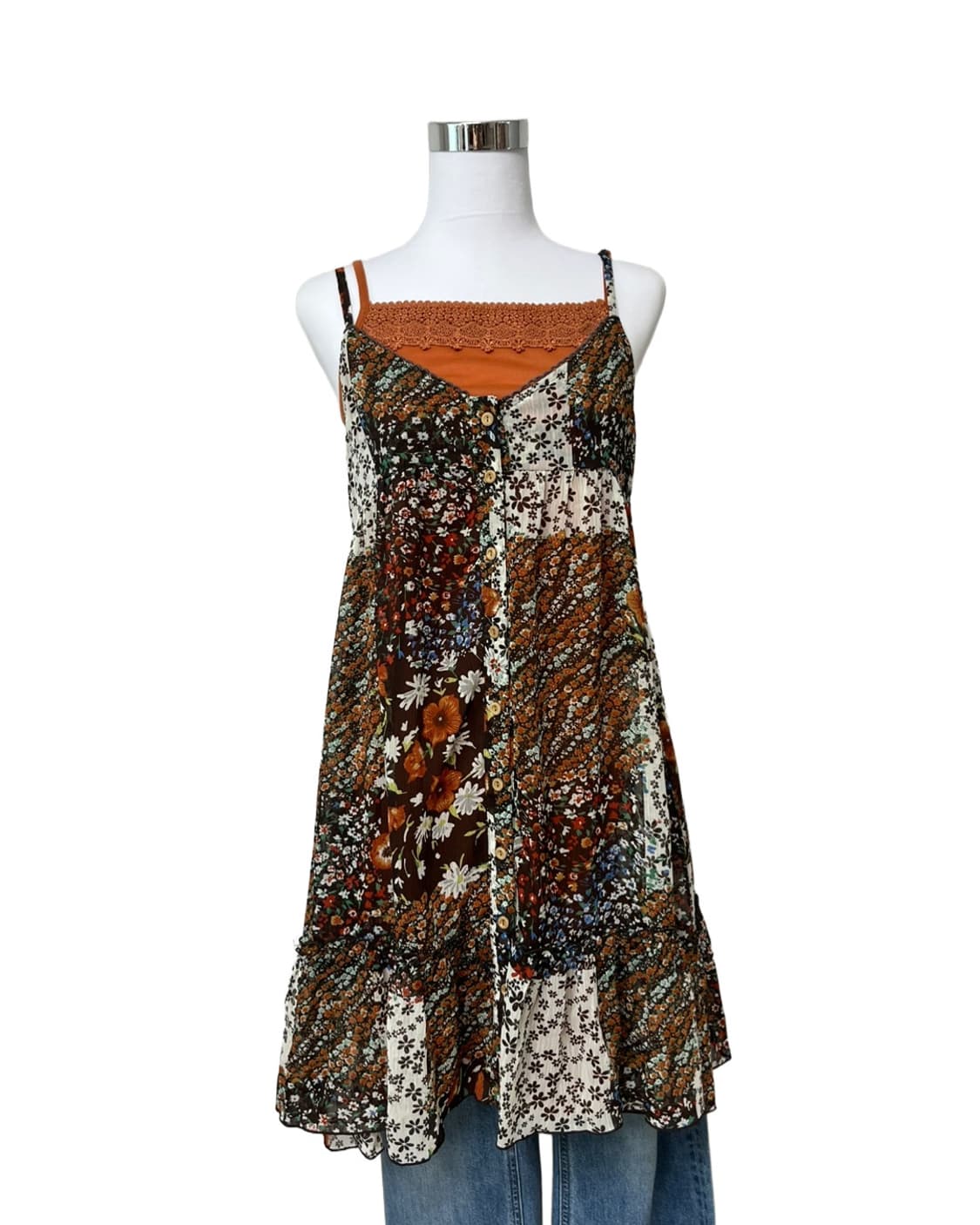 Flower layered onepiece set 상품이미지6