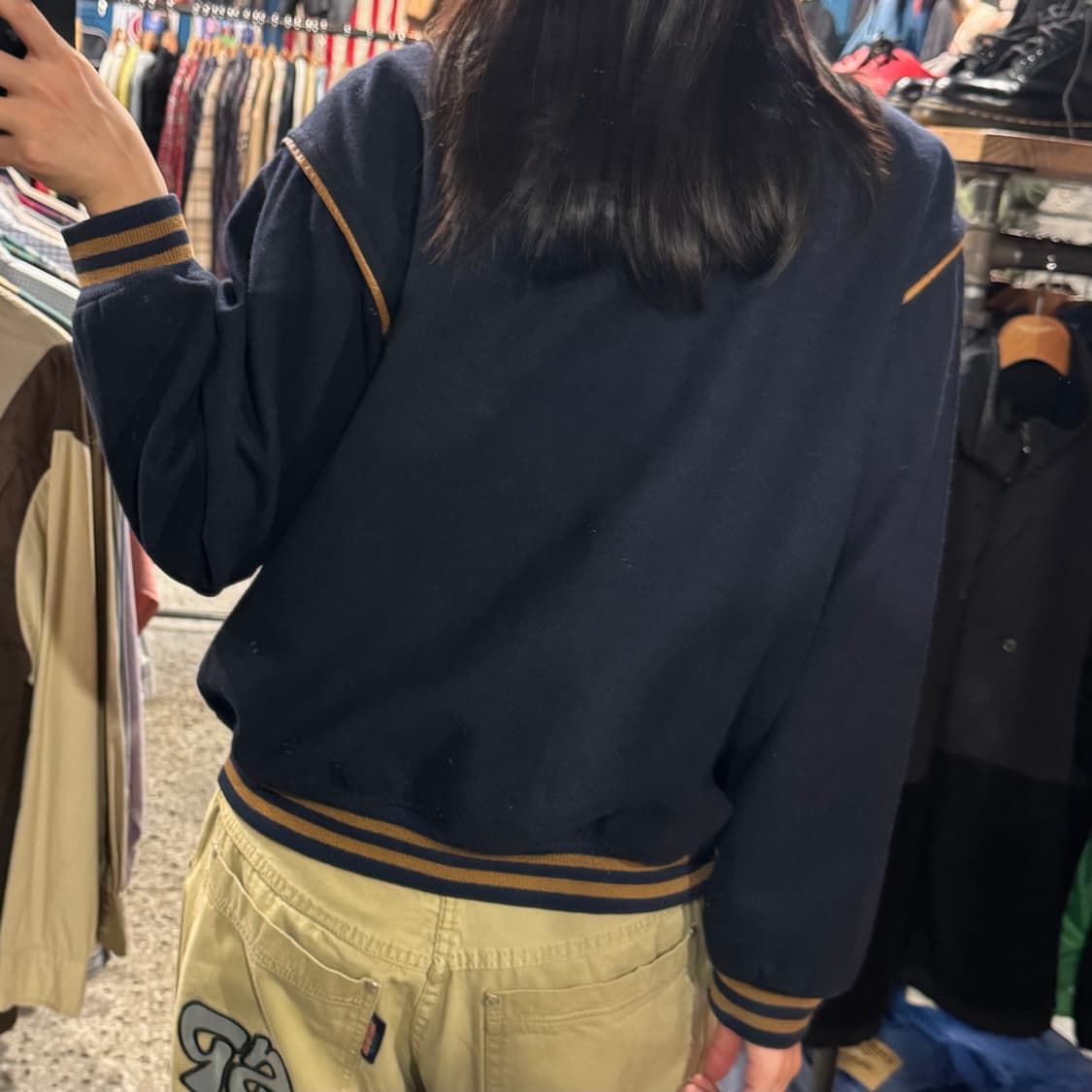 90s NIKE 나이키 울 바시티 점퍼 상품이미지5