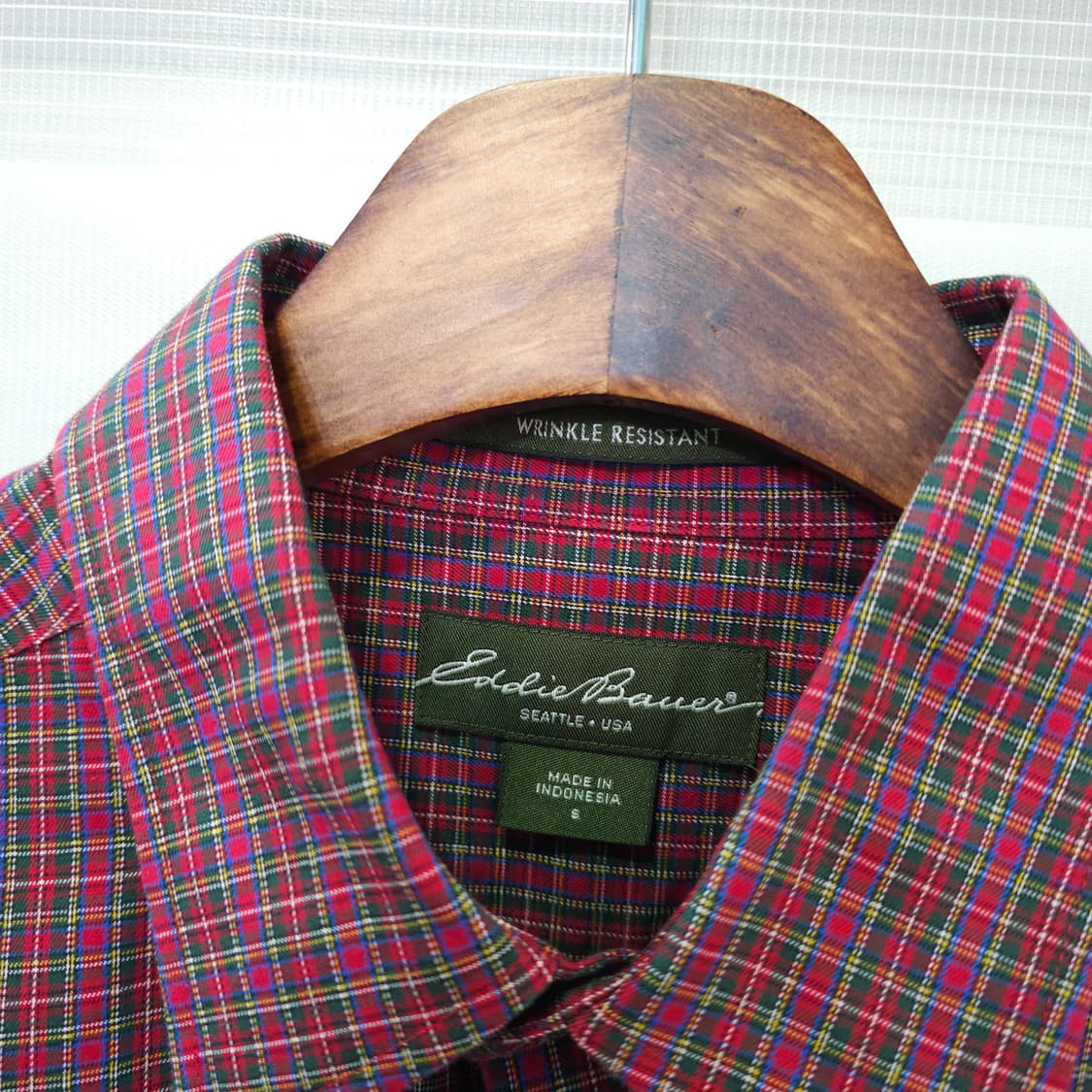 에디바우어 체크셔츠- S사이즈 상품이미지6