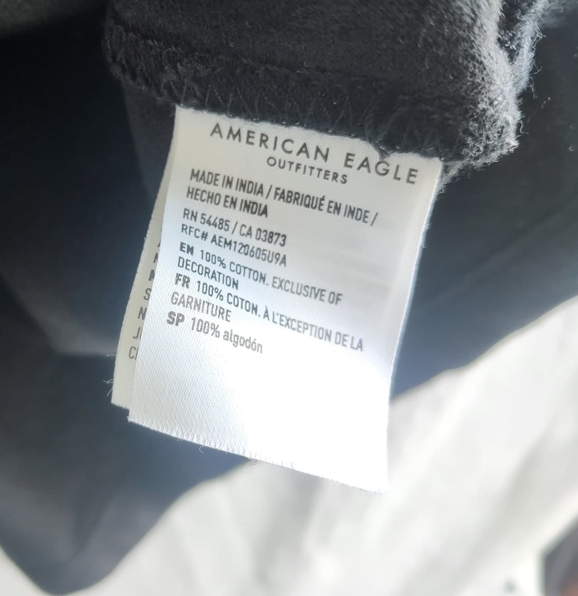 AMERICAN EAGLE 아메리칸이글 남성 반팔 카라티 XS 코튼 피케 상품이미지6