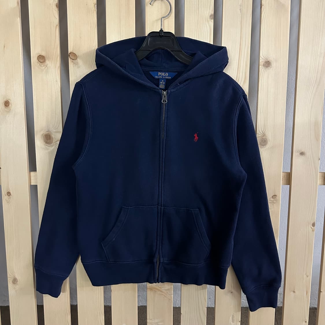 (S) 폴로 랄프로렌 네이비 후드집업 상품이미지1