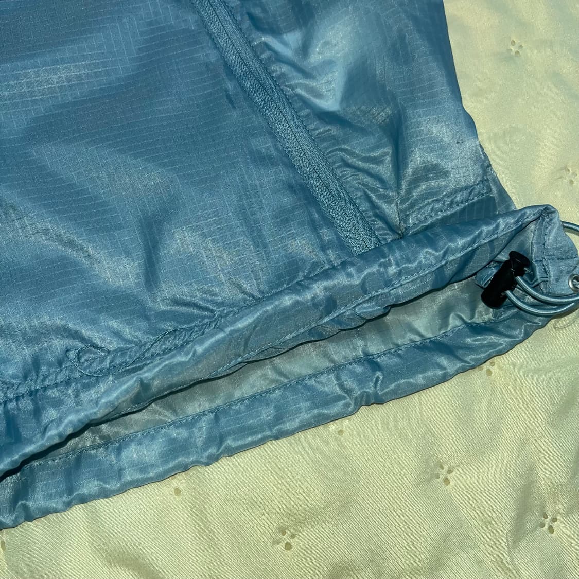 피지컬디파트먼트 WIND HOODIE VEST BLUE 상품이미지4