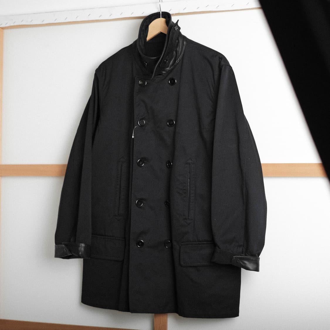 나이스네스 아론 블랙 피코트 L사이즈 Niceness 상품이미지5