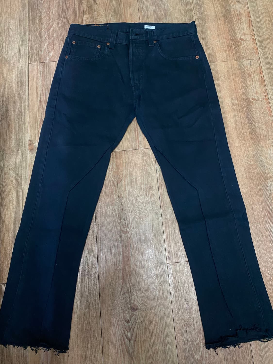 올드파크 웨스턴 데님 팬츠 2가지 컬러 판매합니다. 상품이미지4