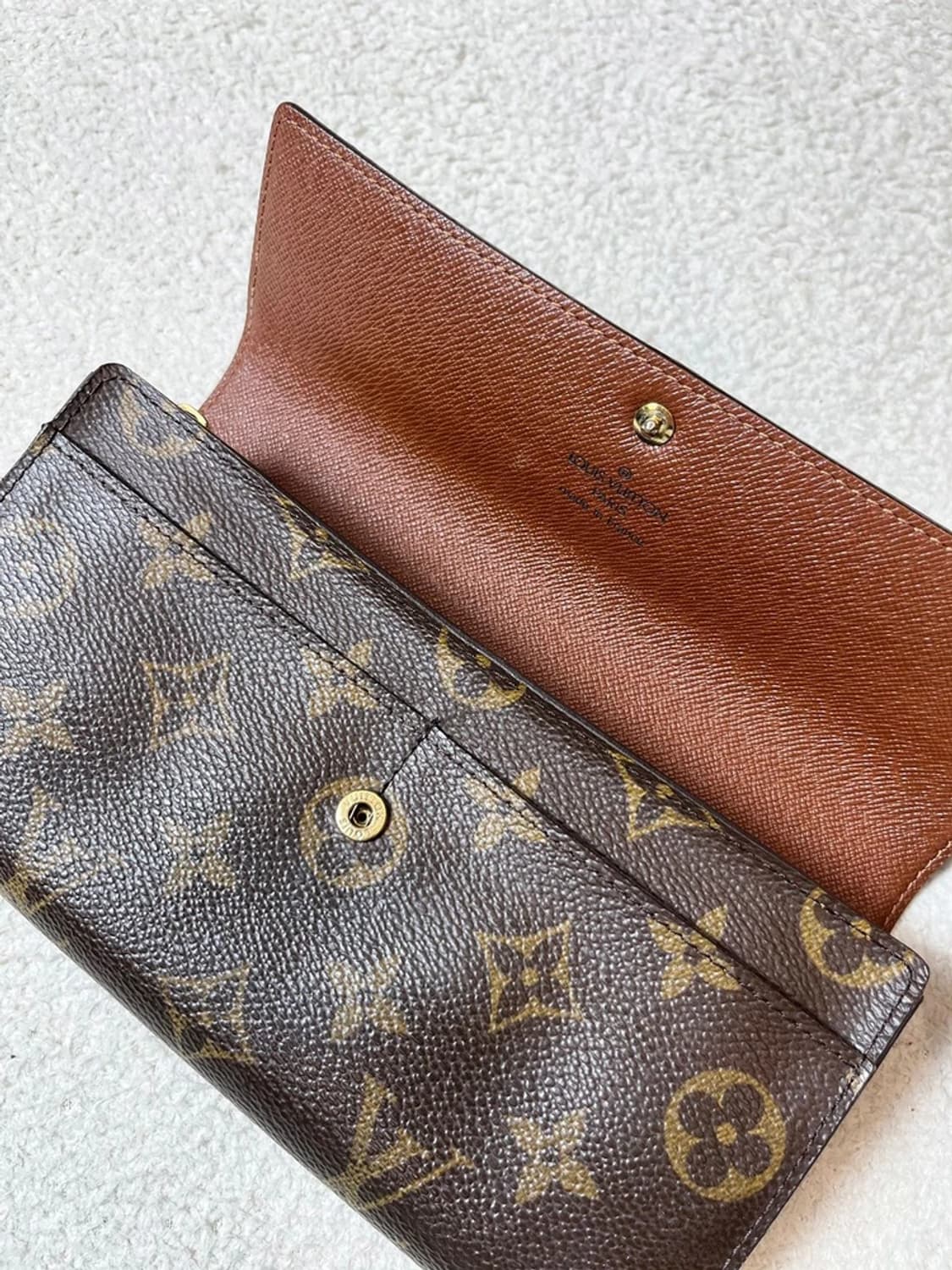 루이비통 모노그램 사라 월릿 장지갑 Q1299 상품이미지4