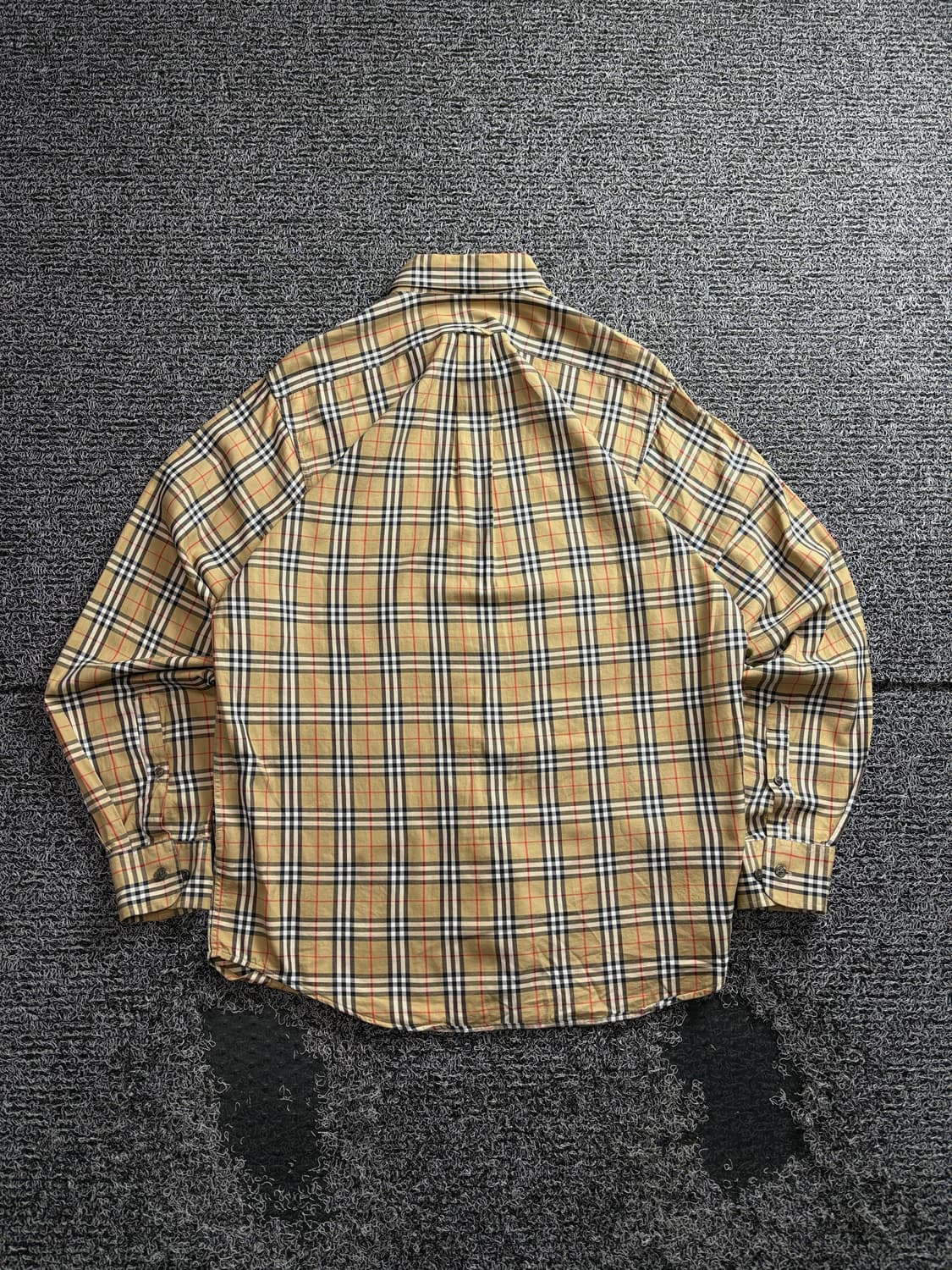 버버리 아카이브 노바 체크 패턴 셔츠 3525 상품이미지4