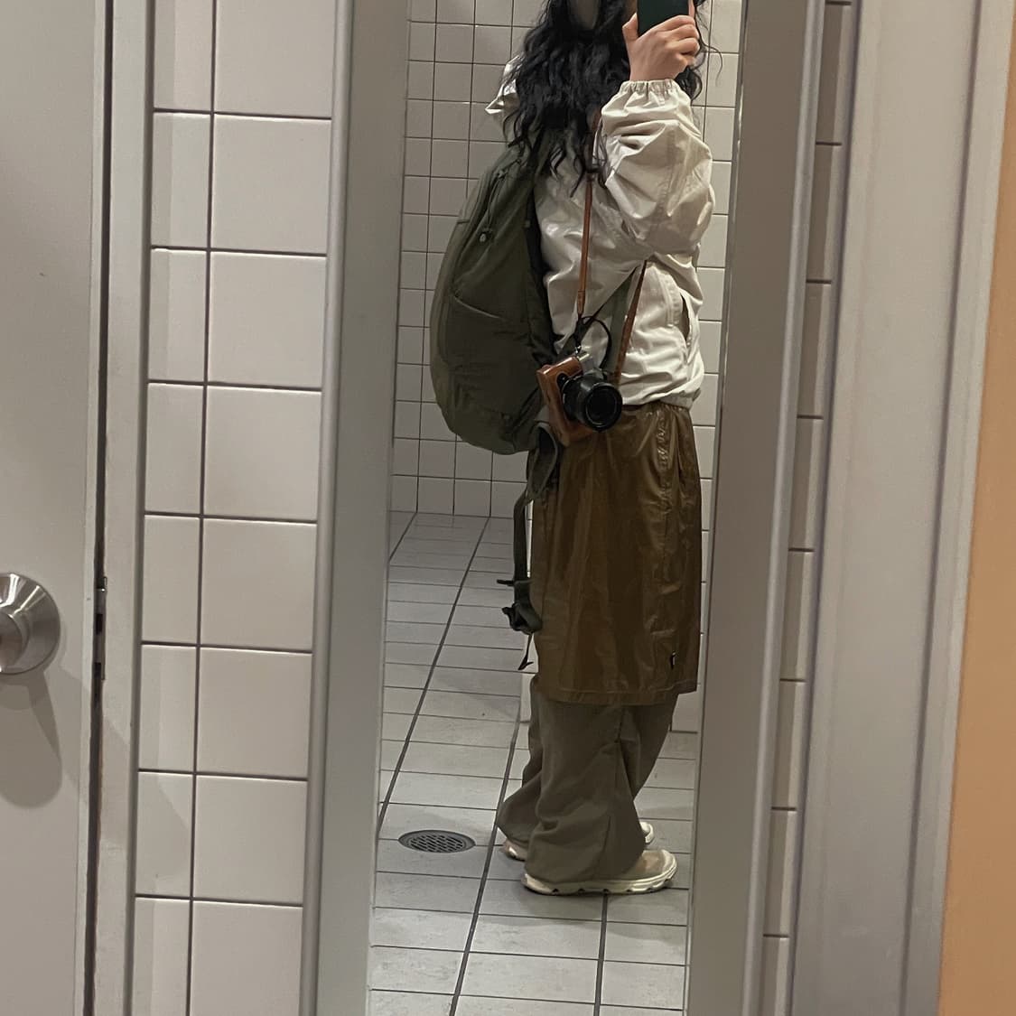 스투시 브론즈 스커트 S 상품이미지1