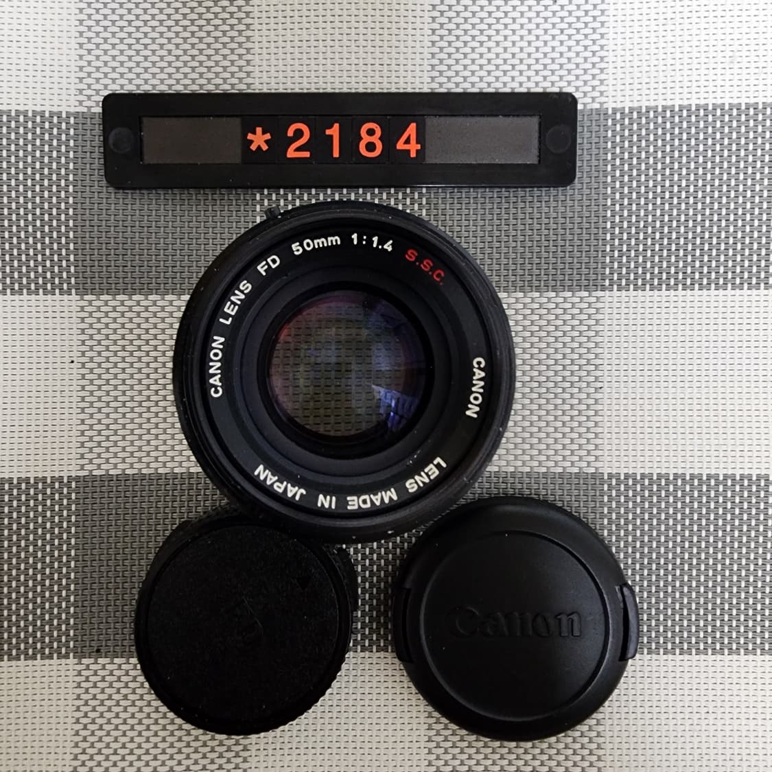 캐논 FD 마운트 S.S.C. 50mm 1.4 단렌즈 상품이미지1