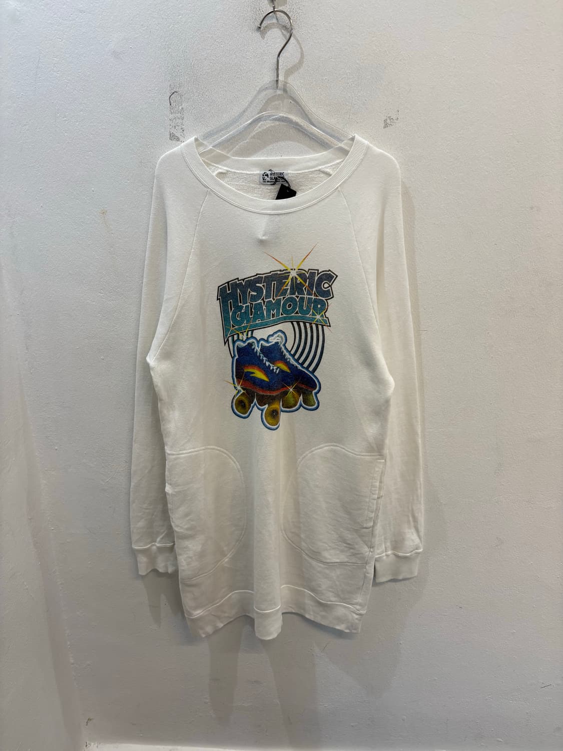 Hysteric Glamour white L sleeve T 상품이미지1