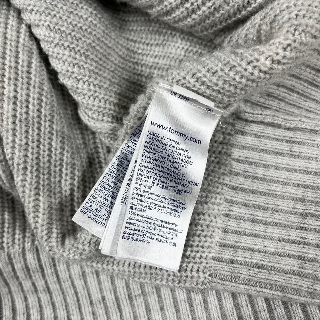 [L/오버핏] 타미진스 와플 울 혼방 가디건 상품이미지6