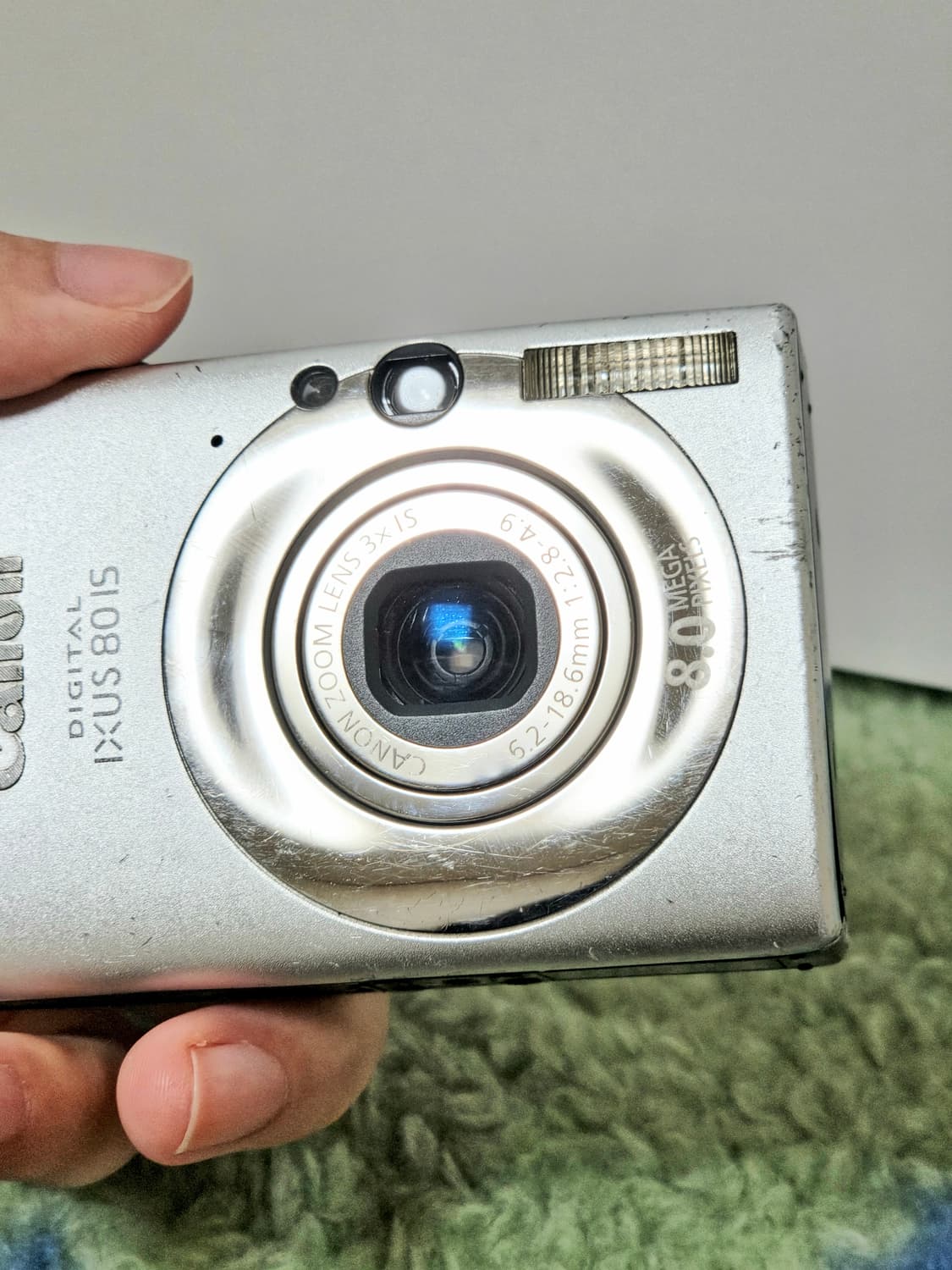 [바로사용가능] 캐논 익서스 ixus80is 빈티지 디카 실버 상품이미지4