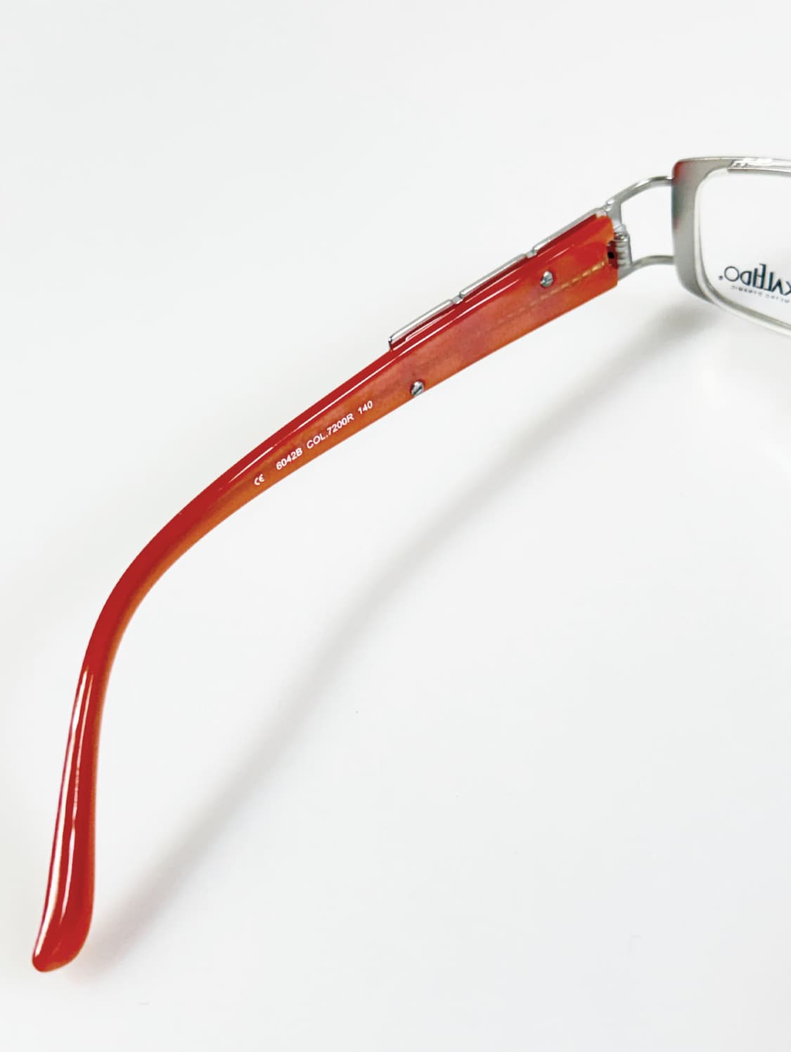 90s KALEIDO 실버 메탈 슬림 스퀘어 빈티지 안경 상품이미지7