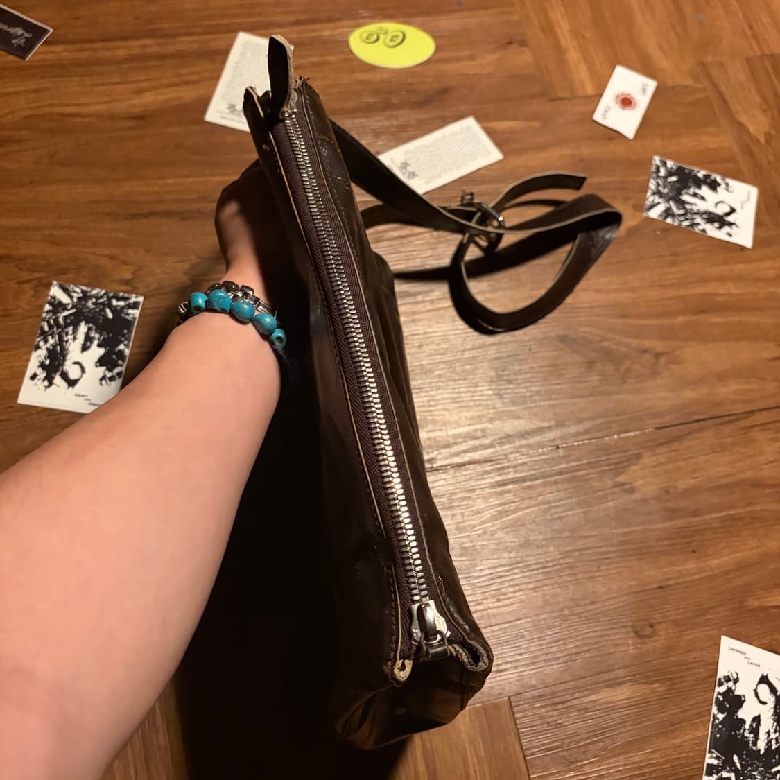 Francesco Blasta 2-way leather bag 상품이미지5