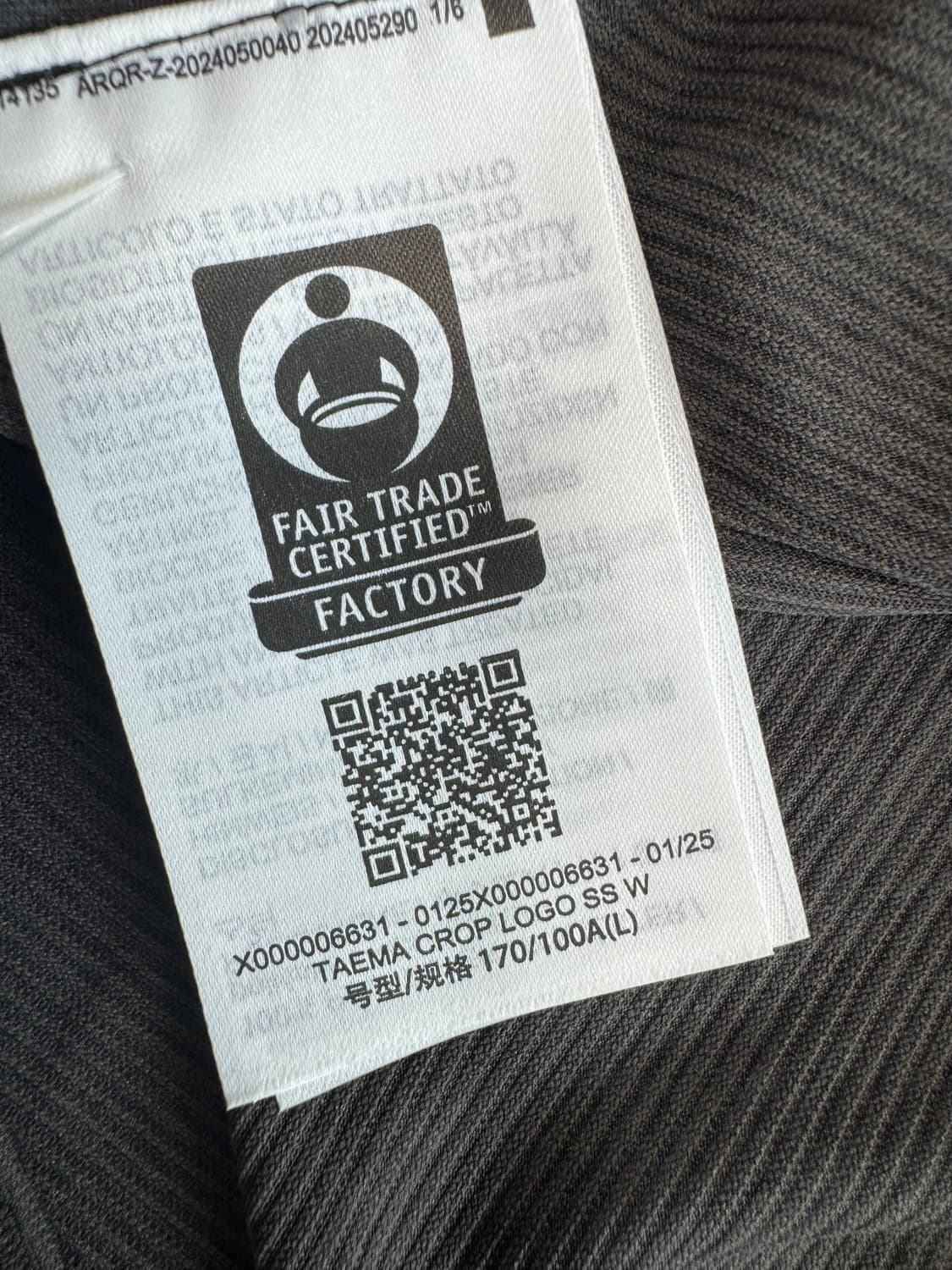 아크테릭스 테마 크롭 로고 반팔티 새제품 정품 상품이미지5