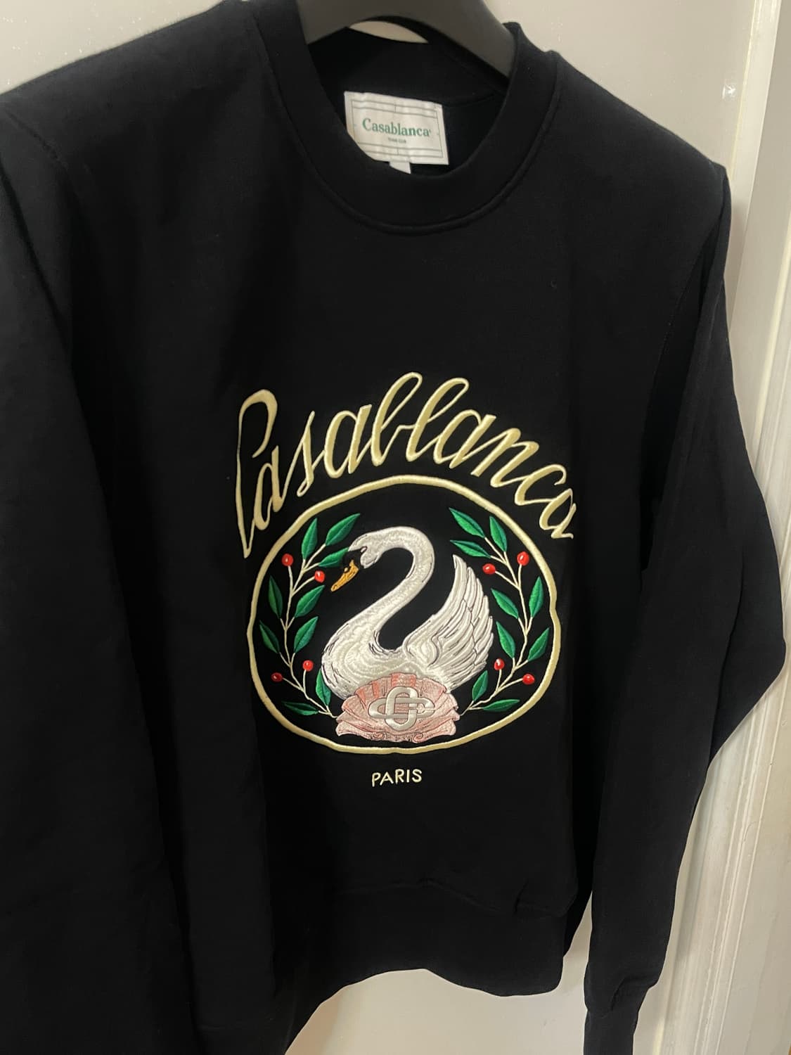 카사블랑카 백조 맨투맨(착샷) 상품이미지2