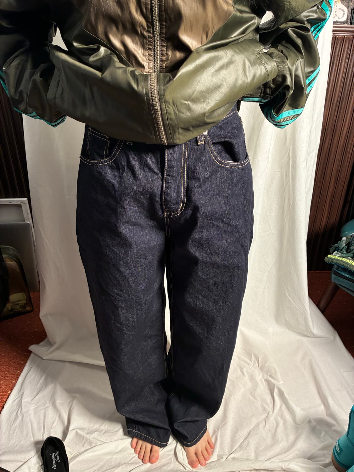 OOT indigo jeans 상품이미지5