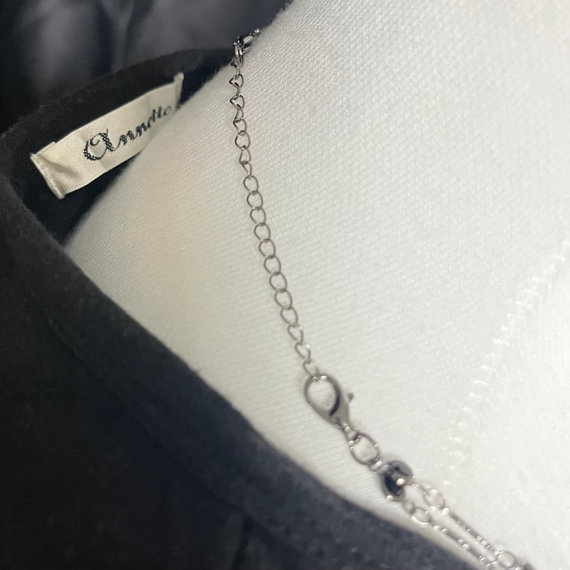 갸루 리본 반팔 탑 로걀탑 딱붙 상품이미지3