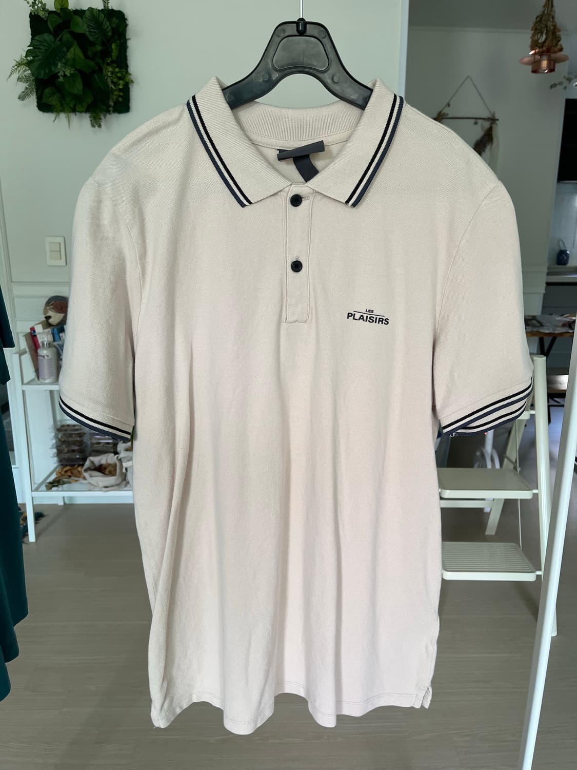 H&M 반팔 피케티셔츠 상품이미지1