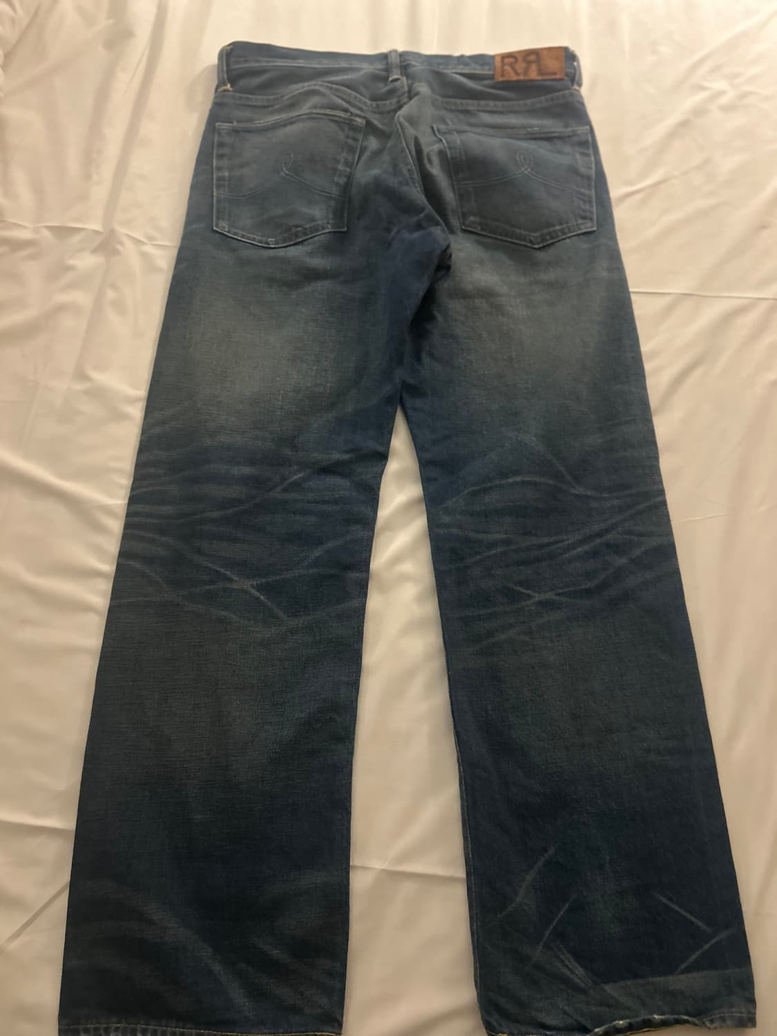 RRL 그랜드폴스 워싱 빈티지 파이브 포켓 데님 33x32 상품이미지2