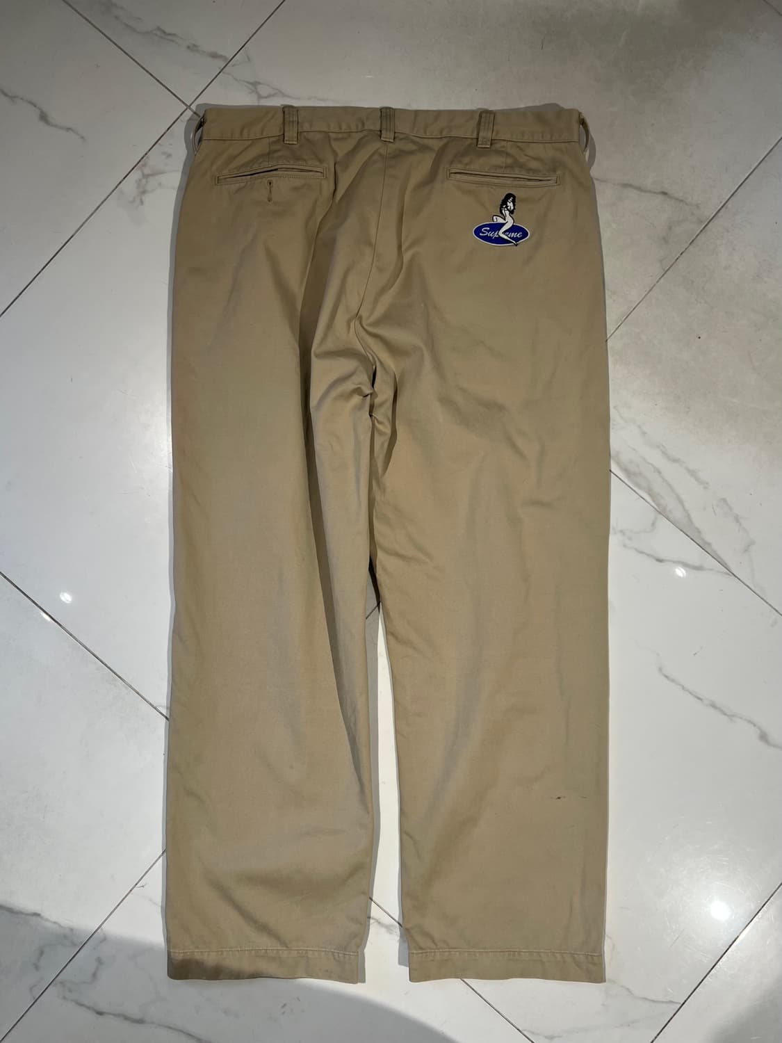 슈프림 핀업걸 치노 36사이즈 배기진 띠보 뤡코즈 블랙아웃 세인트미카엘 상품이미지3