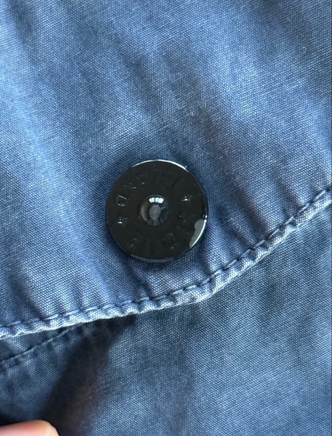 스톤아일랜드 올드 이펙트 오버셔츠 네이비 상품이미지4