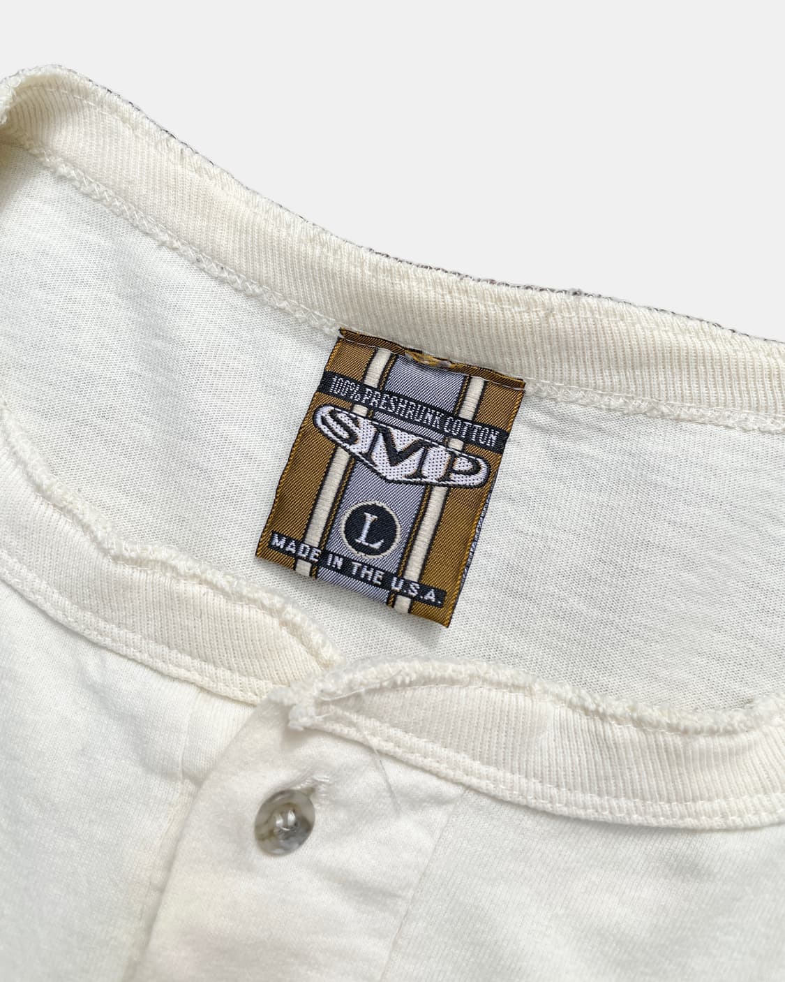 90’s two-tone henley neck tee 상품이미지3