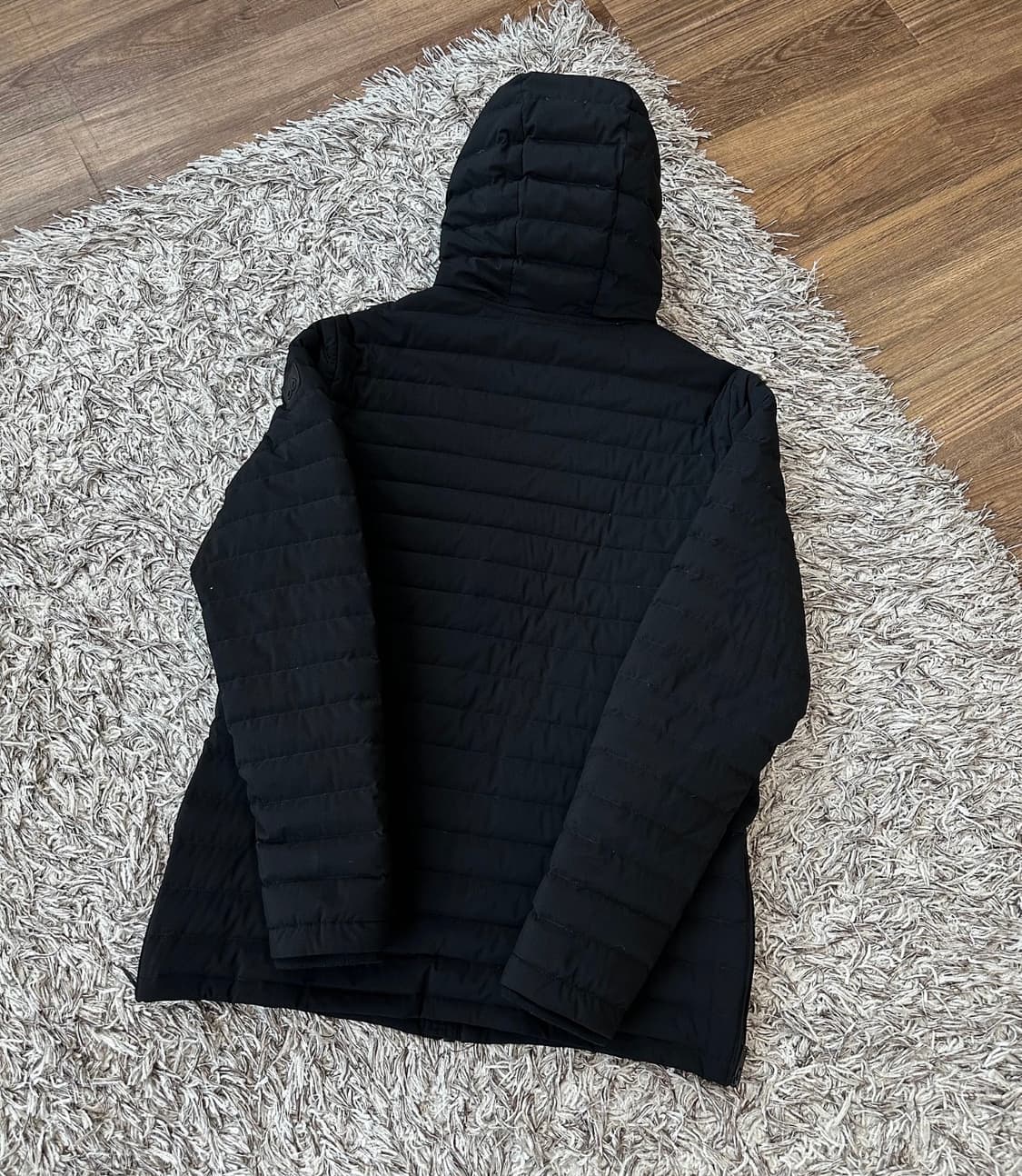 무스너클 풀크레스트 다운 후드 경량패딩 ㅡ95사이즈 상품이미지9