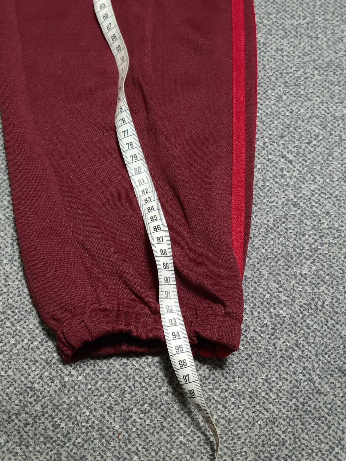 아디다스 3-스트라이프 트레이닝 팬츠 자주색 상품이미지3