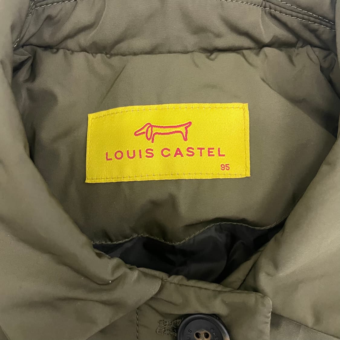 [95] 루이까스텔 올리브 그린컬러 코트 0102HS1 상품이미지2