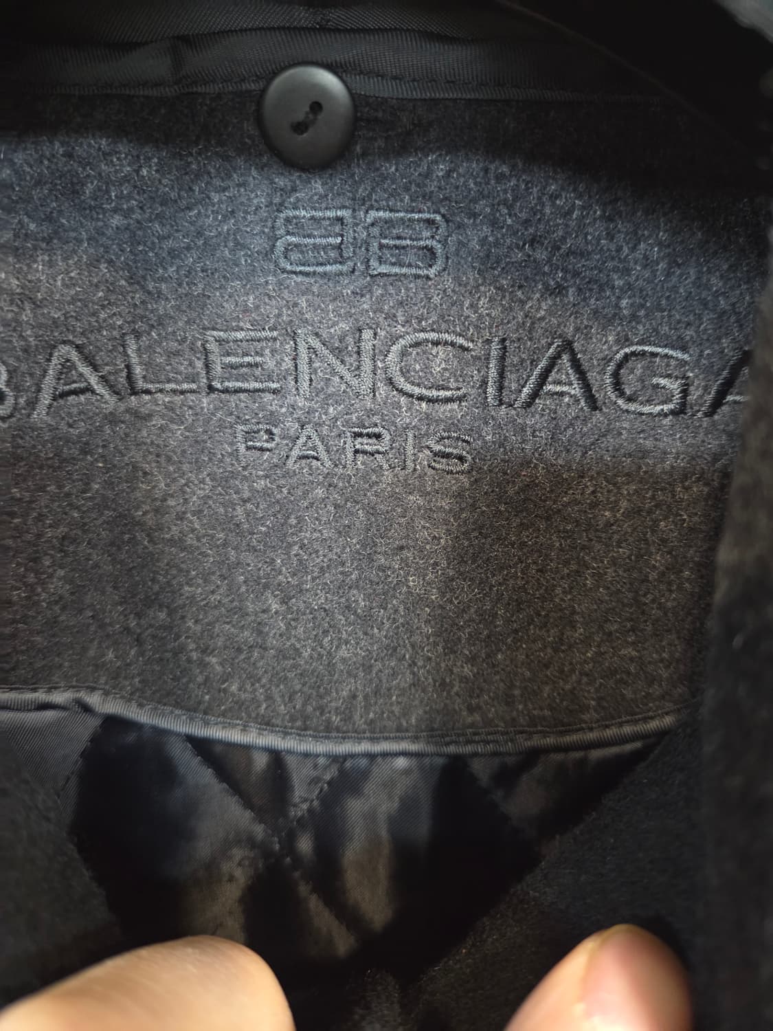 발렌시아가 올드스쿨 울 코트 자켓 95 상품이미지4