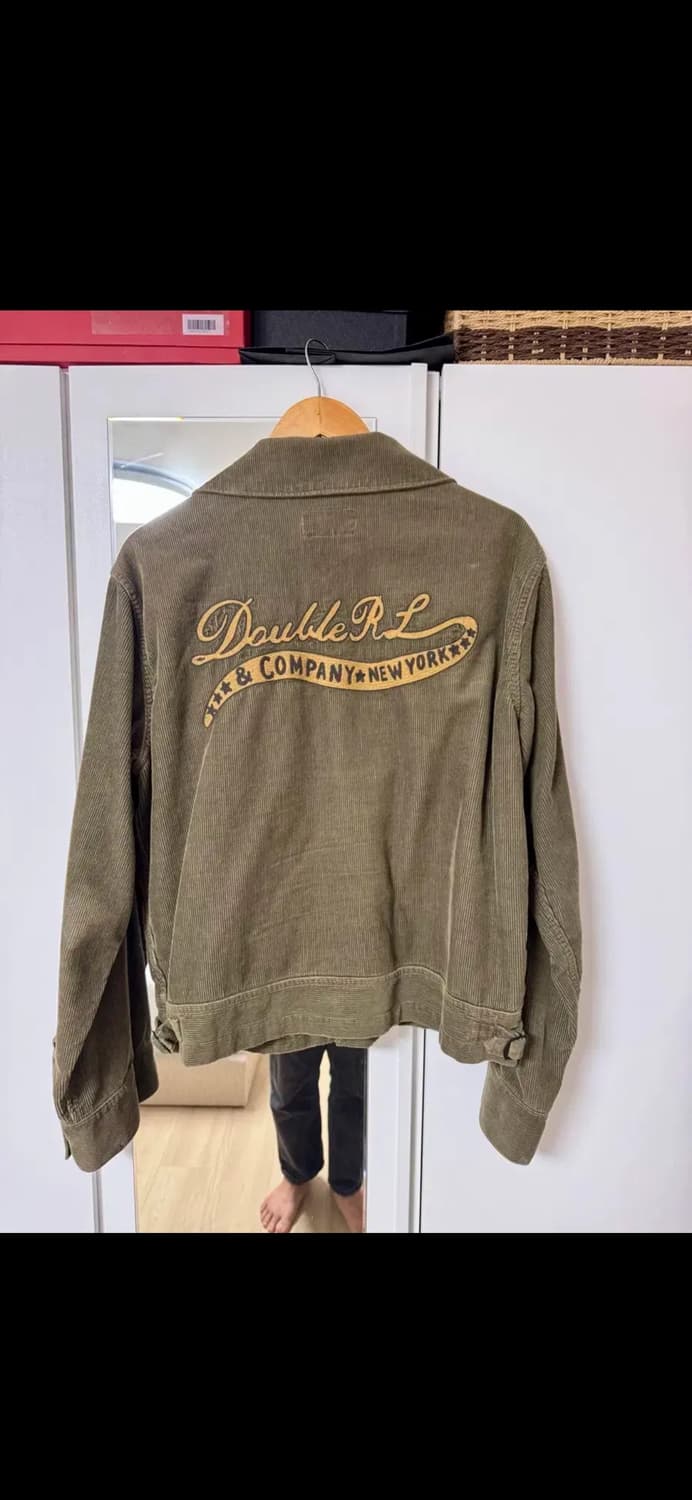 RRL 코듀로이 임브로이더 라이더 자켓 M 상품이미지2