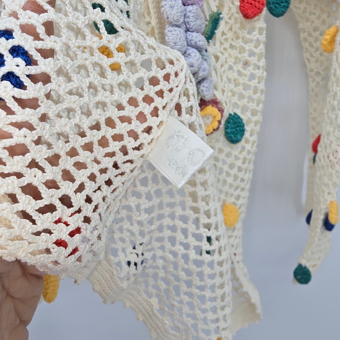 빈티지 크로쉐 니트 가디건 상품이미지9