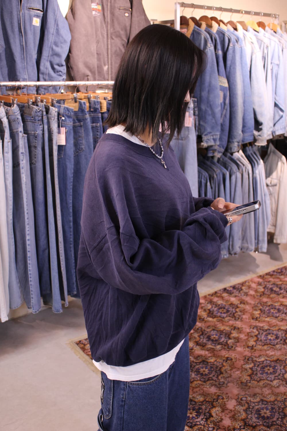 90s Russell 50/50 Blank Sweatshirt 상품이미지5