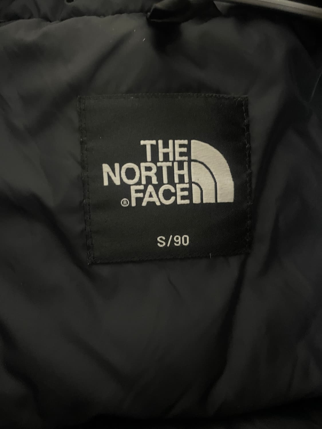 (택포)노스페이스 에코 눕시 패딩 블랙 s 무광 상품이미지3