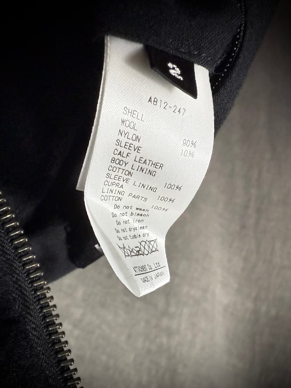 Attachment High Neck Asymmetric Jacket 상품이미지10