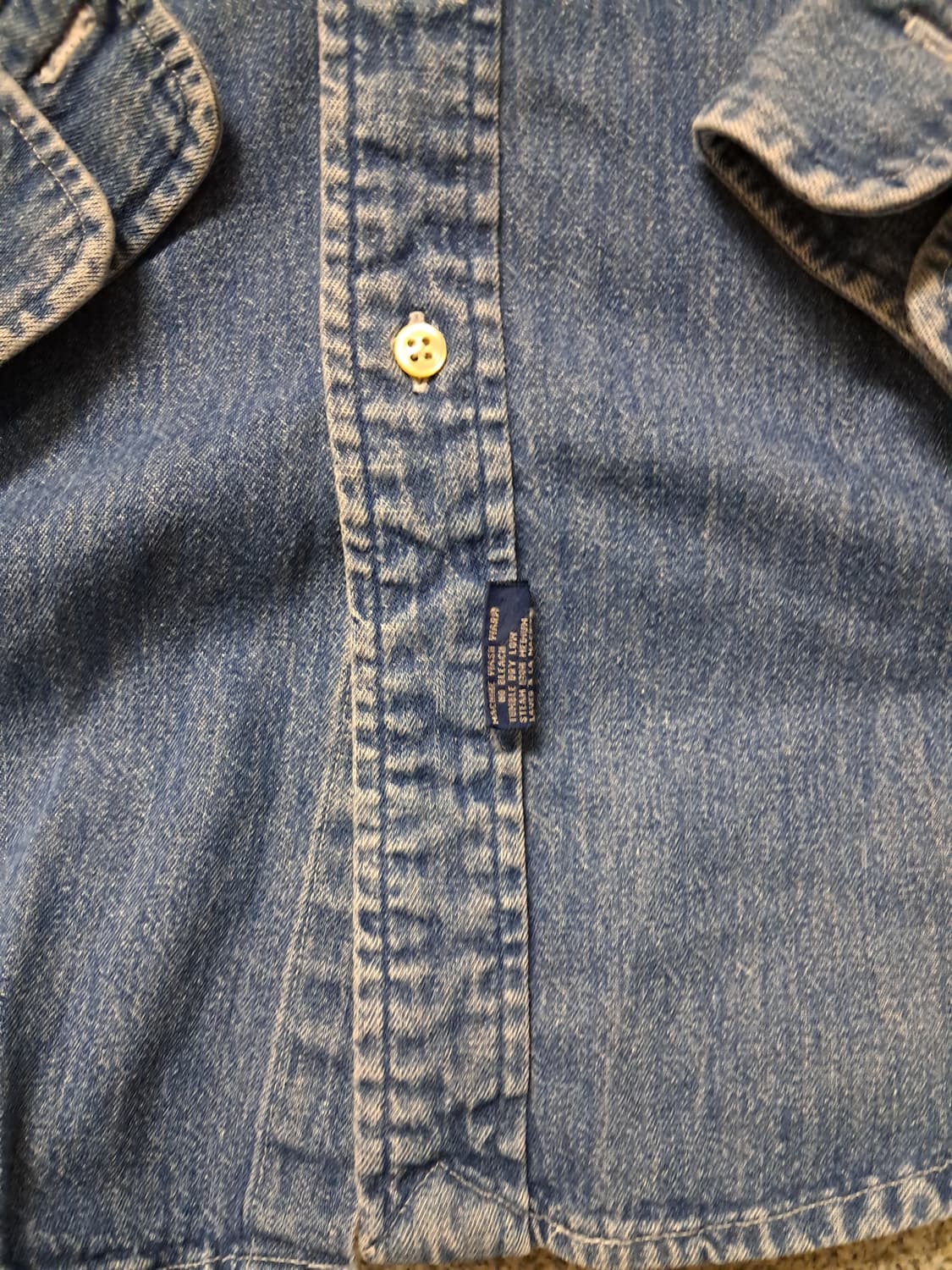 폴로90 데님셔츠 상품이미지3