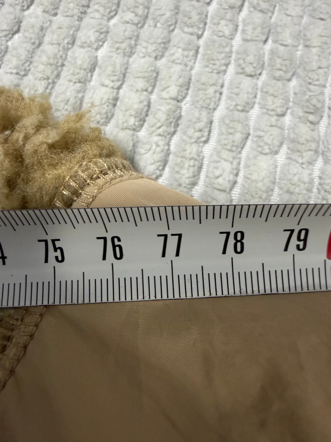 빔즈 하트 컬러블록 플리스 집업 자켓 상품이미지7