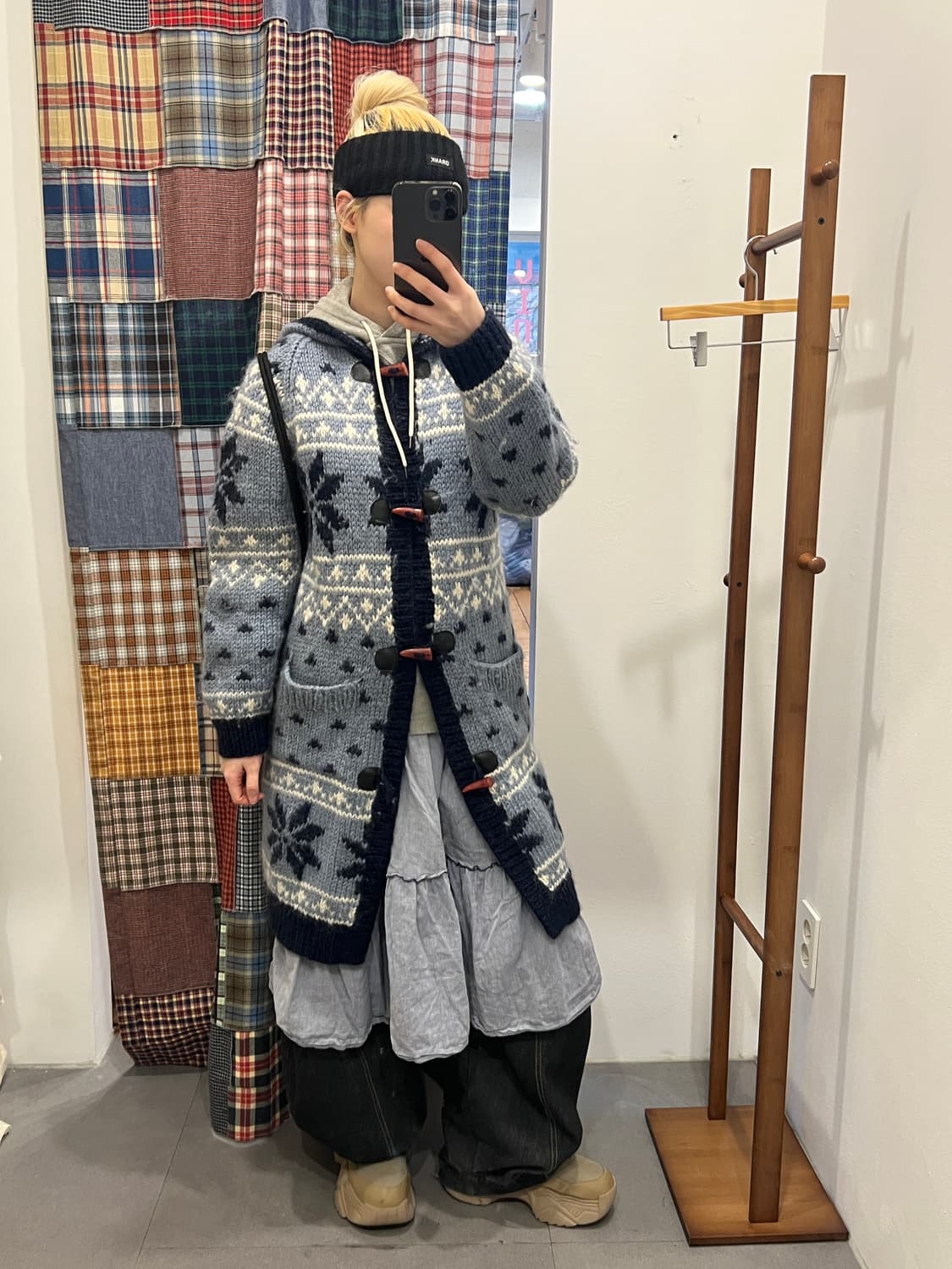 넘버나인 스카이블루 더플 코위찬 상품이미지6