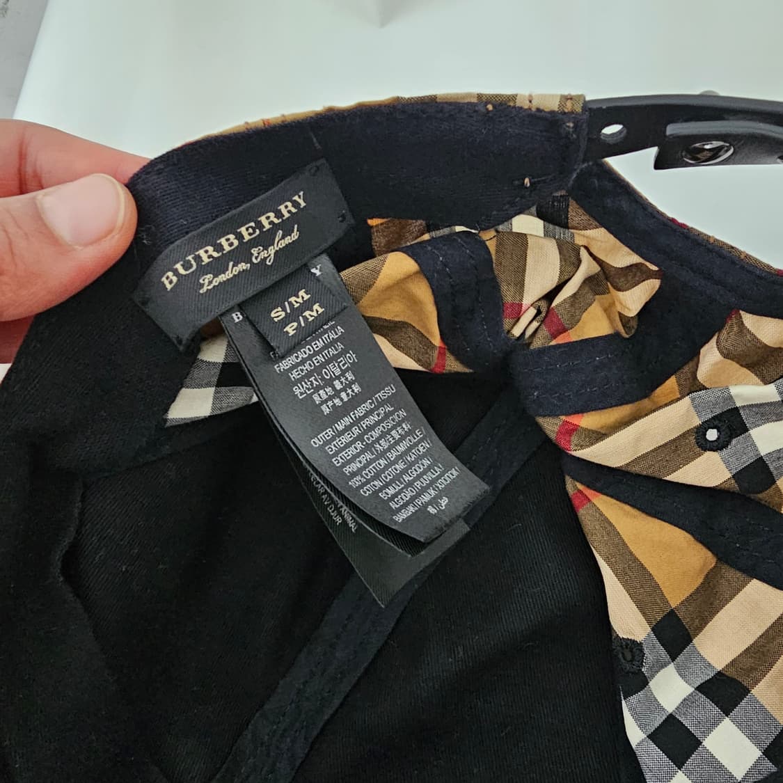 버버리 볼캡 상품이미지2