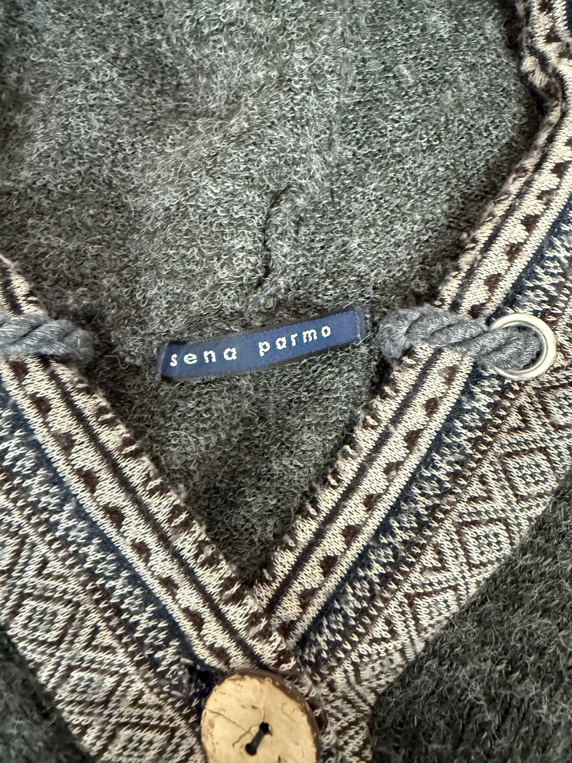 일본빈티지 여성 후드니트 상품이미지3