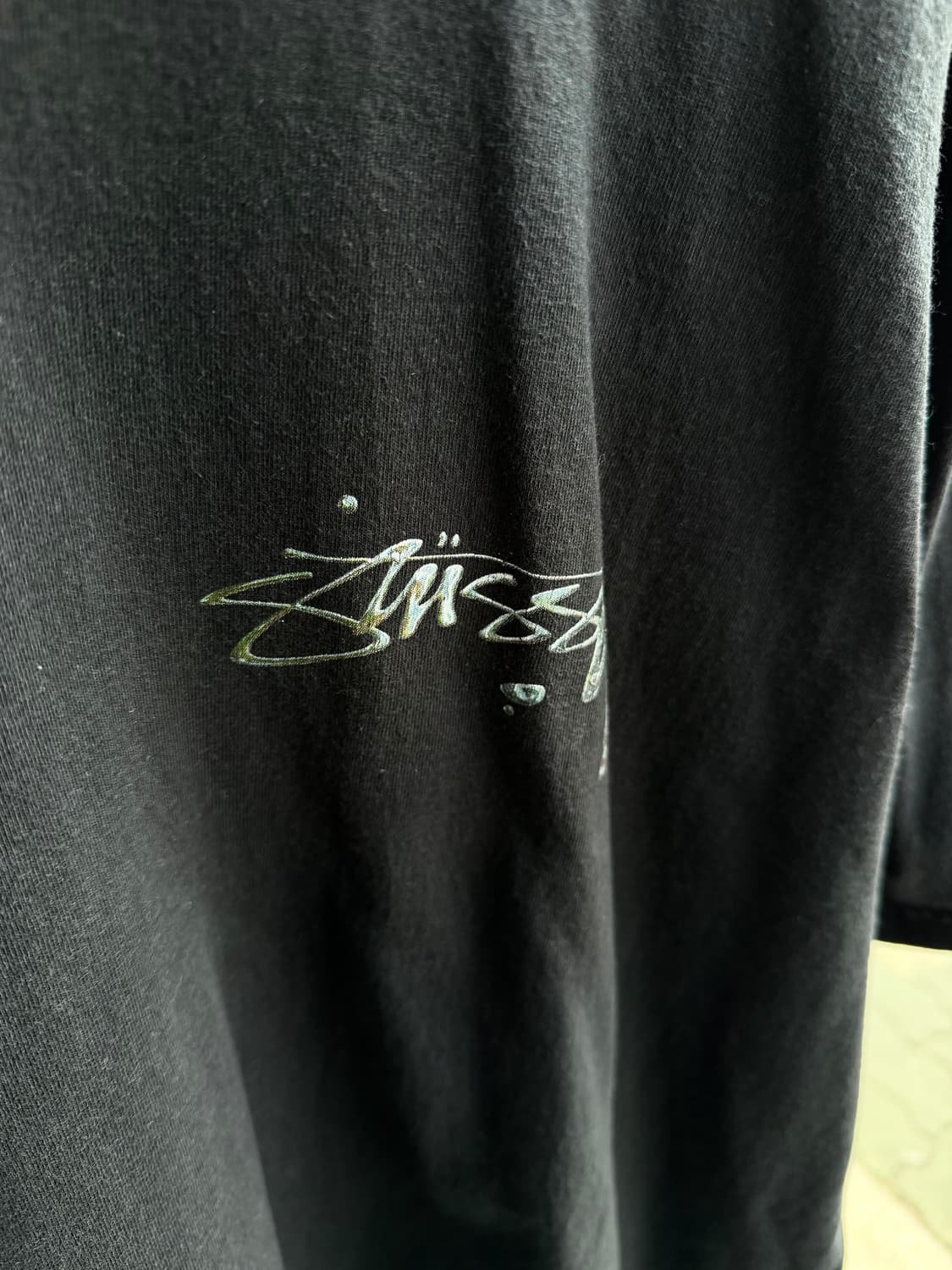 XXL/ 스투시 머큐리 블랙 반팔 상품이미지6