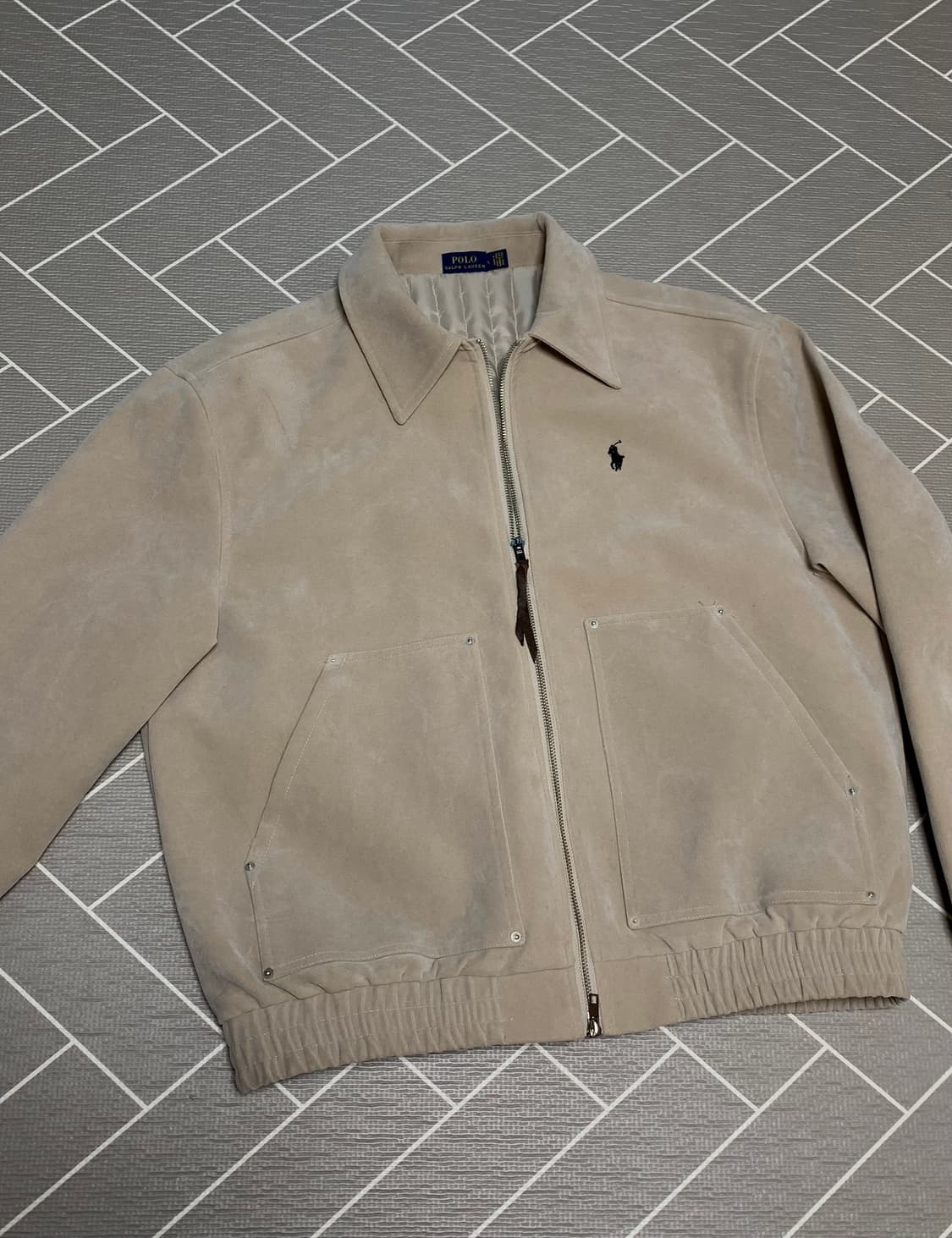 폴로 스웨이드 자켓 상품이미지2