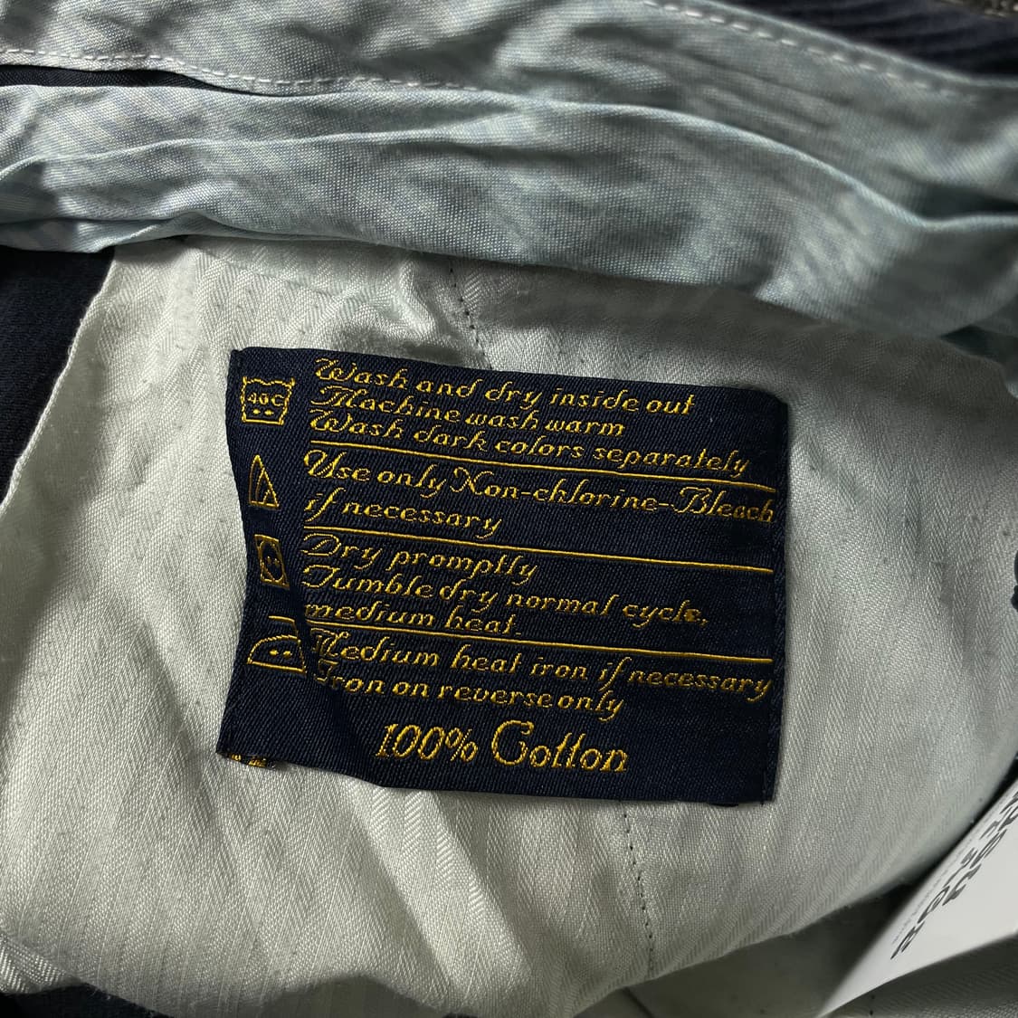 (34) 타미힐피거 다크그레이 코튼 슬랙스 팬츠 상품이미지4