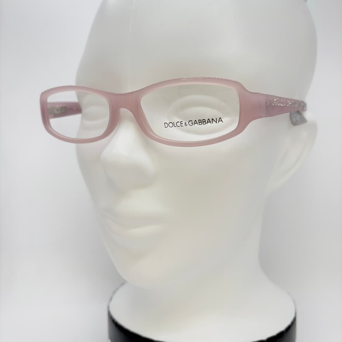 DOLCE&GABBANA 돌체앤가바나 핑크 큐빅 뿔테 상품이미지5