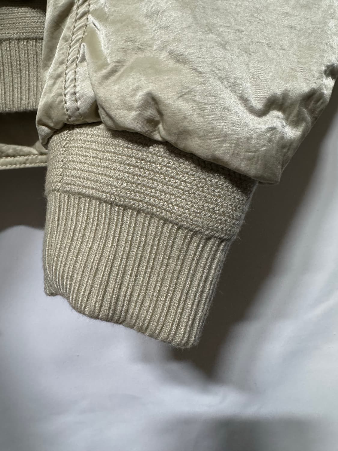 95 시스템옴므 크링클 디테쳐블 MA-1 마원 자켓 상품이미지3