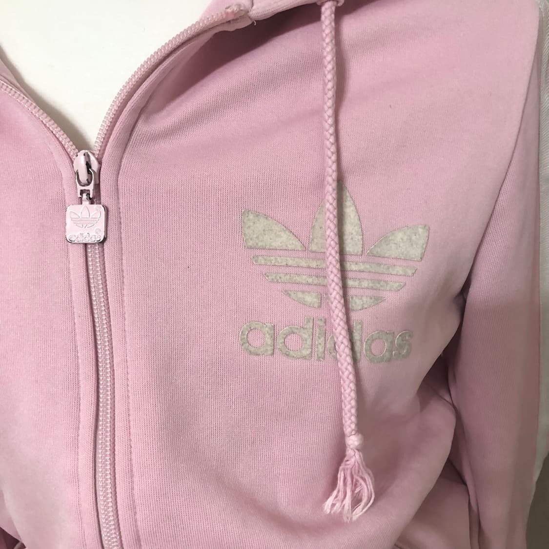 아디다스 베이비핑크 후드플락져지 40 상품이미지2