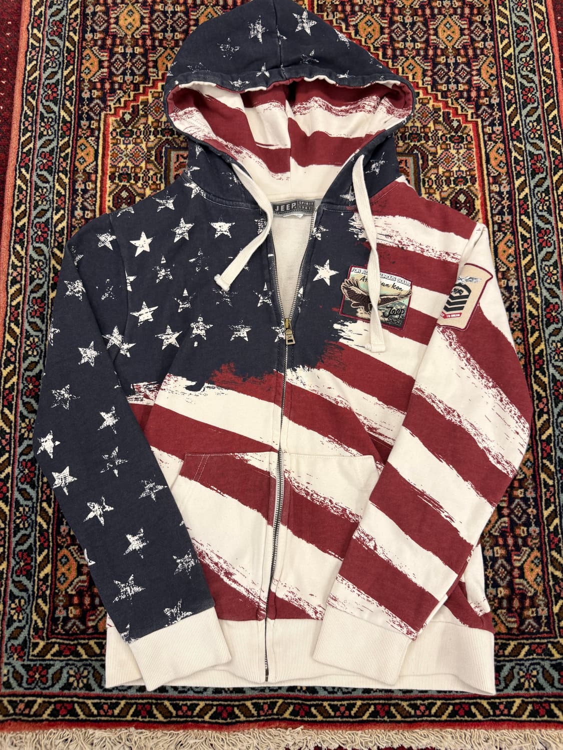 지프 성조기 후드집업  상품이미지1